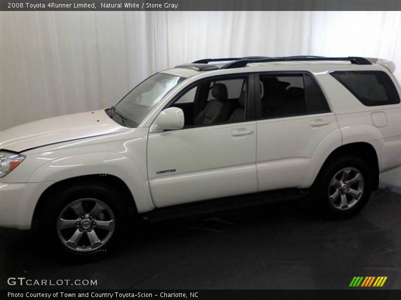 Natural White / Stone Gray 2008 Toyota 4Runner Limited