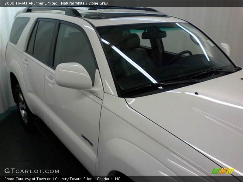 Natural White / Stone Gray 2008 Toyota 4Runner Limited