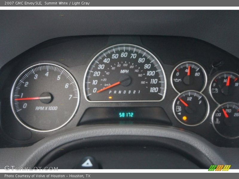 Summit White / Light Gray 2007 GMC Envoy SLE