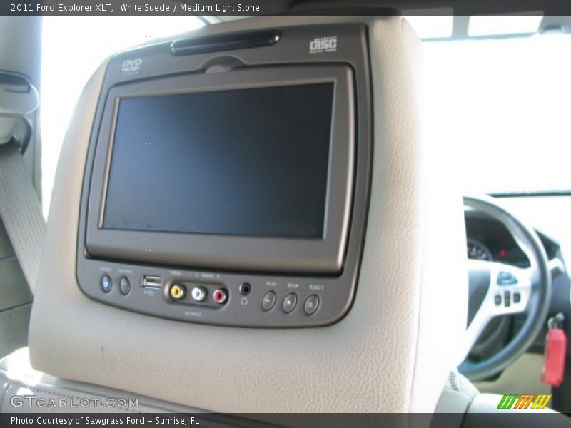 White Suede / Medium Light Stone 2011 Ford Explorer XLT
