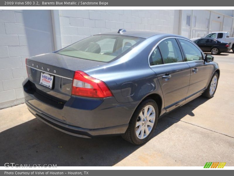Barents Blue Metallic / Sandstone Beige 2009 Volvo S80 3.2