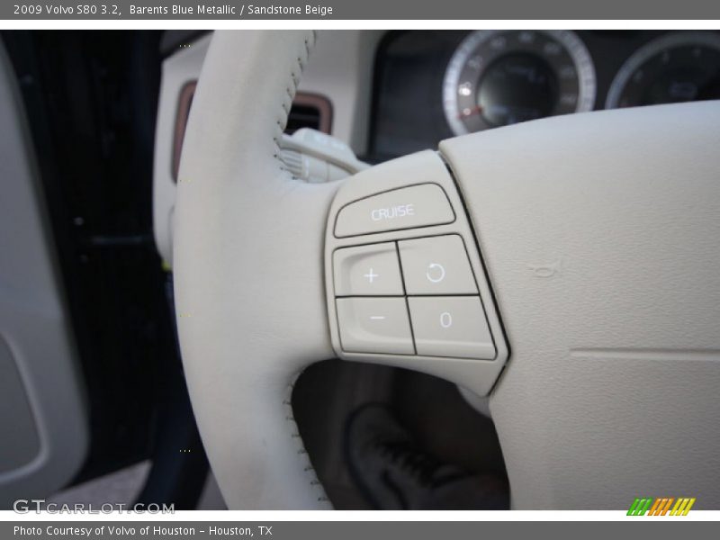 Barents Blue Metallic / Sandstone Beige 2009 Volvo S80 3.2