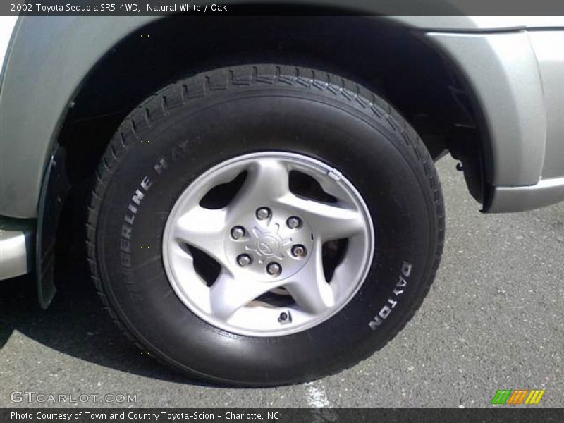 Natural White / Oak 2002 Toyota Sequoia SR5 4WD