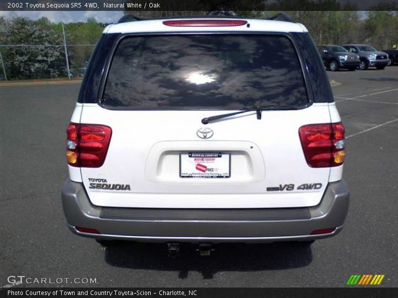 Natural White / Oak 2002 Toyota Sequoia SR5 4WD