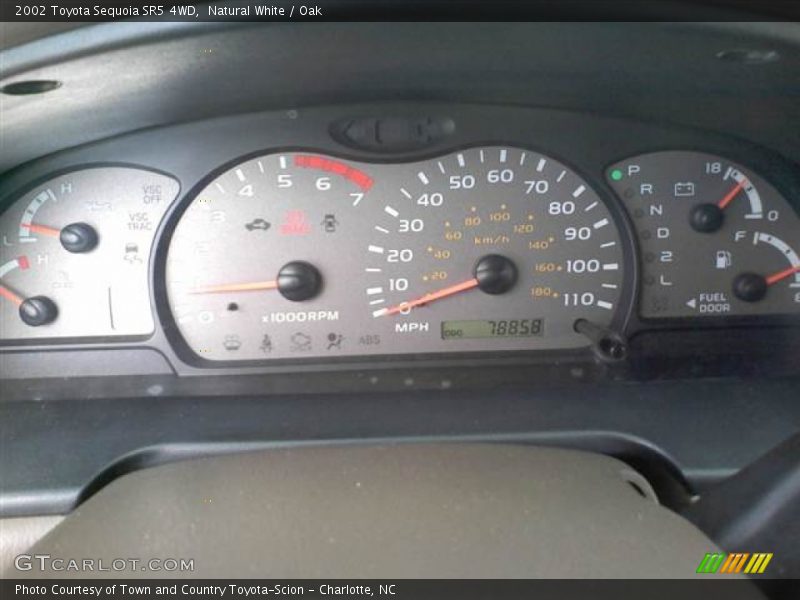 Natural White / Oak 2002 Toyota Sequoia SR5 4WD