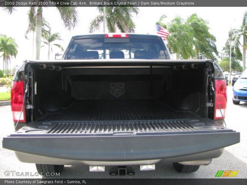 Brilliant Black Crystal Pearl / Dark Slate/Medium Graystone 2009 Dodge Ram 1500 TRX4 Crew Cab 4x4