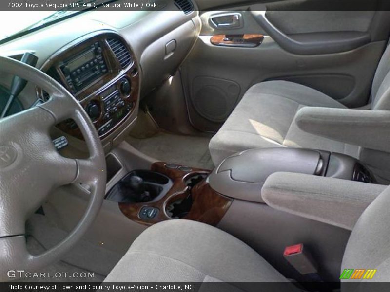 Natural White / Oak 2002 Toyota Sequoia SR5 4WD