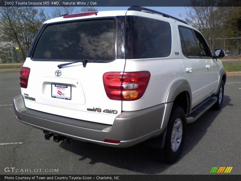 Natural White / Oak 2002 Toyota Sequoia SR5 4WD