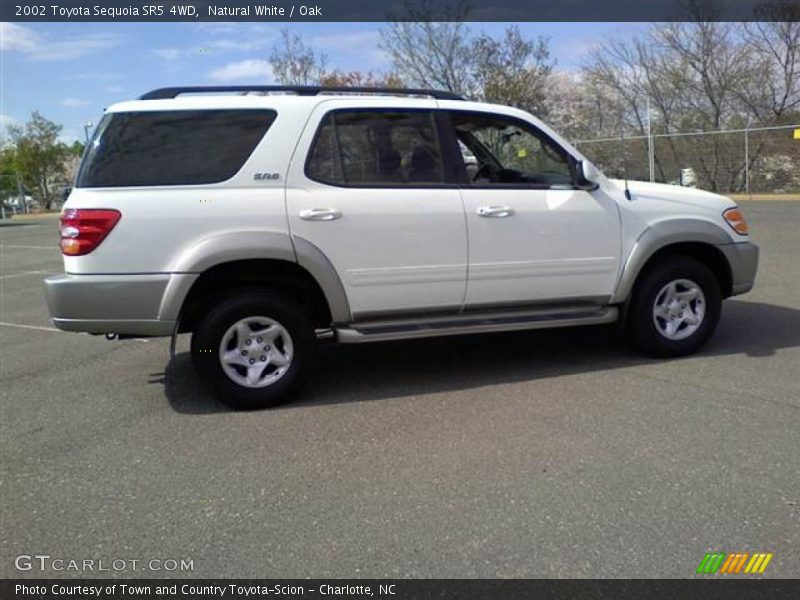Natural White / Oak 2002 Toyota Sequoia SR5 4WD