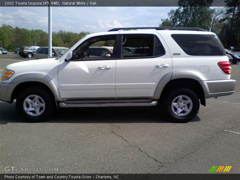 Natural White / Oak 2002 Toyota Sequoia SR5 4WD