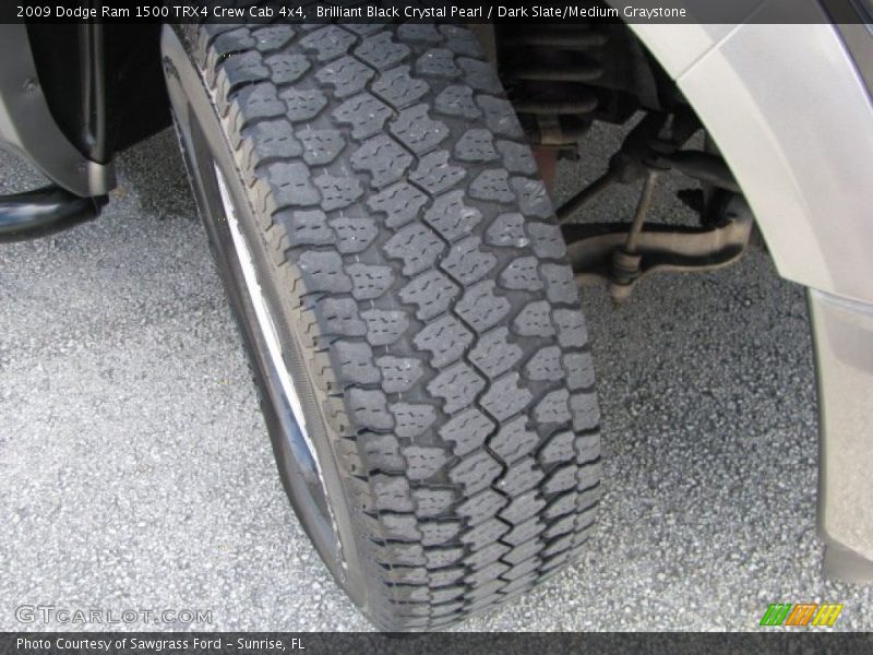 Brilliant Black Crystal Pearl / Dark Slate/Medium Graystone 2009 Dodge Ram 1500 TRX4 Crew Cab 4x4