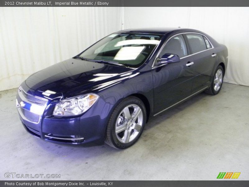 Imperial Blue Metallic / Ebony 2012 Chevrolet Malibu LT
