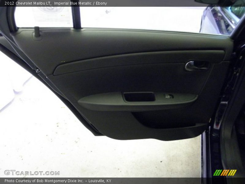 Imperial Blue Metallic / Ebony 2012 Chevrolet Malibu LT