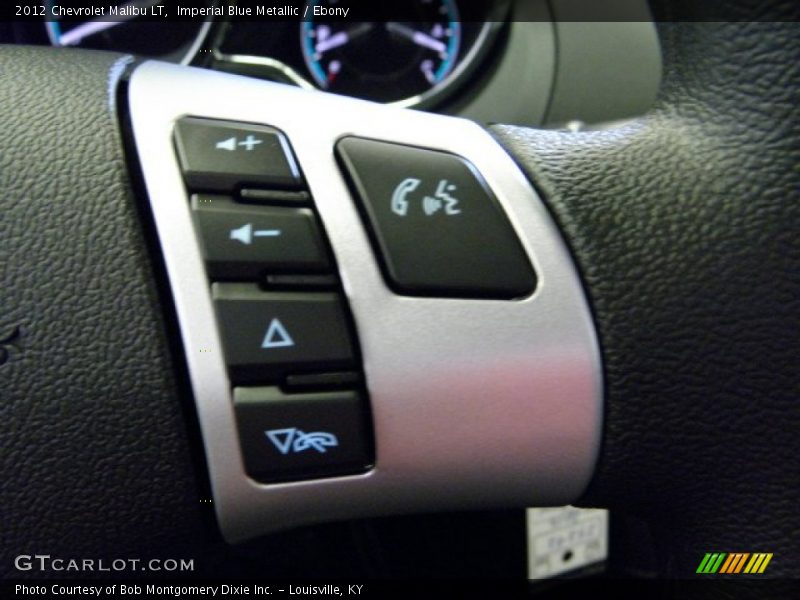 Imperial Blue Metallic / Ebony 2012 Chevrolet Malibu LT