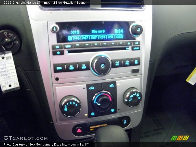 Imperial Blue Metallic / Ebony 2012 Chevrolet Malibu LT