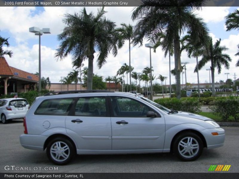 CD Silver Metallic / Medium Graphite Grey 2001 Ford Focus SE Wagon