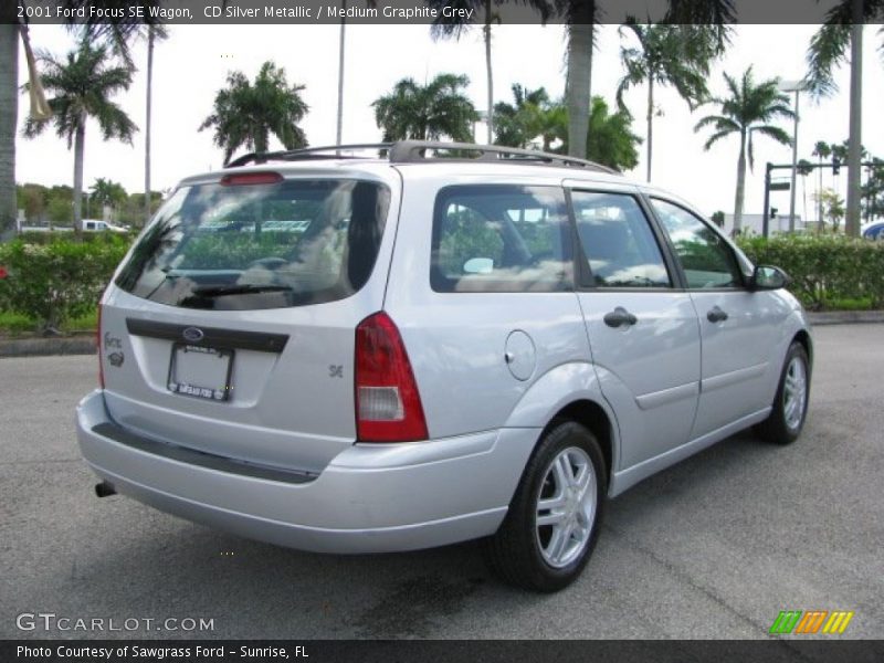 CD Silver Metallic / Medium Graphite Grey 2001 Ford Focus SE Wagon