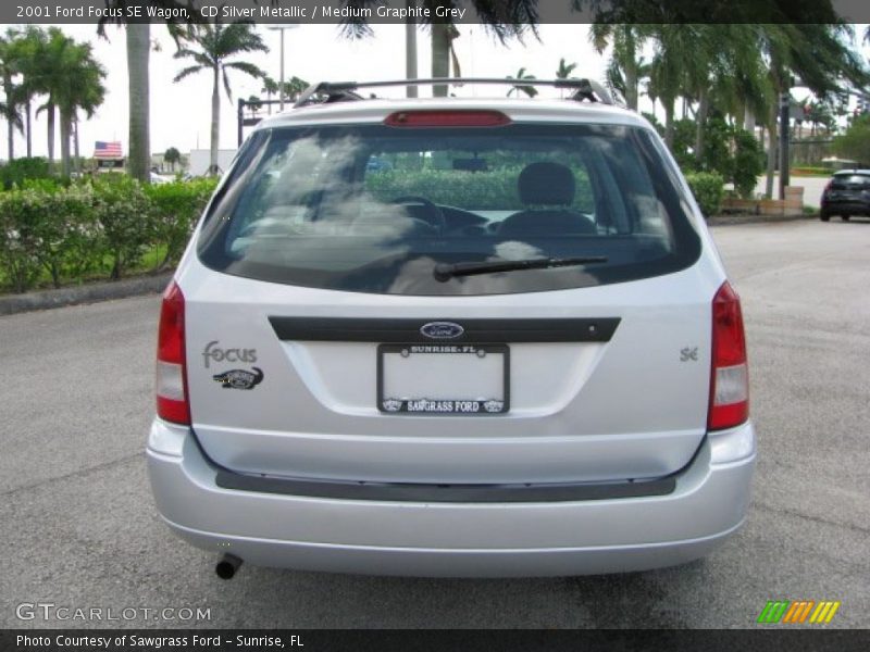 CD Silver Metallic / Medium Graphite Grey 2001 Ford Focus SE Wagon