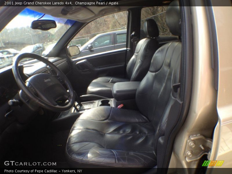 Champagne Pearl / Agate 2001 Jeep Grand Cherokee Laredo 4x4