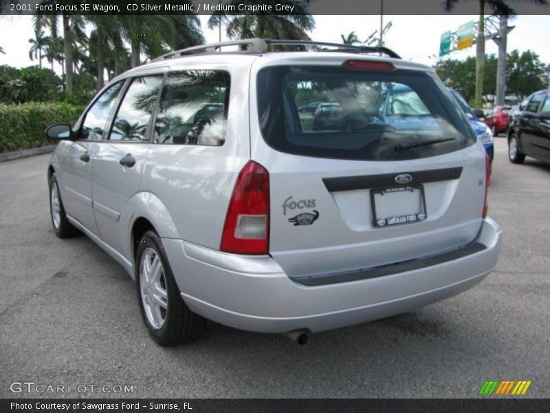 CD Silver Metallic / Medium Graphite Grey 2001 Ford Focus SE Wagon