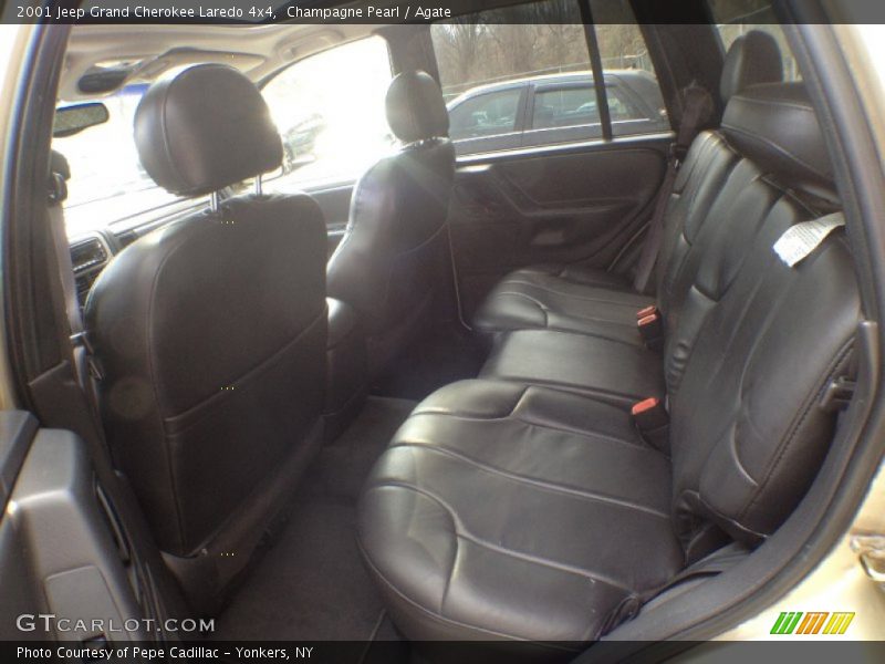 Champagne Pearl / Agate 2001 Jeep Grand Cherokee Laredo 4x4