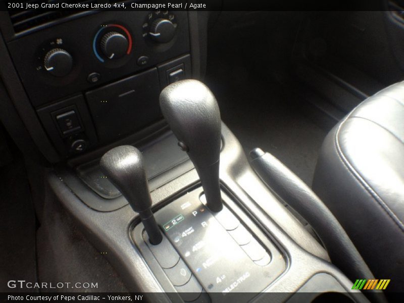 Champagne Pearl / Agate 2001 Jeep Grand Cherokee Laredo 4x4