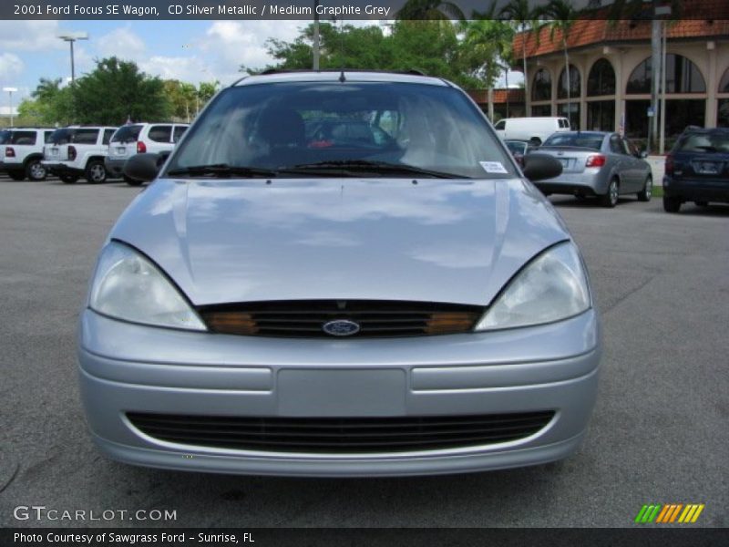 CD Silver Metallic / Medium Graphite Grey 2001 Ford Focus SE Wagon
