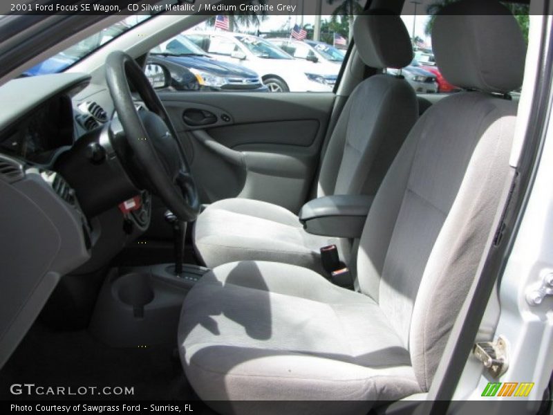 CD Silver Metallic / Medium Graphite Grey 2001 Ford Focus SE Wagon
