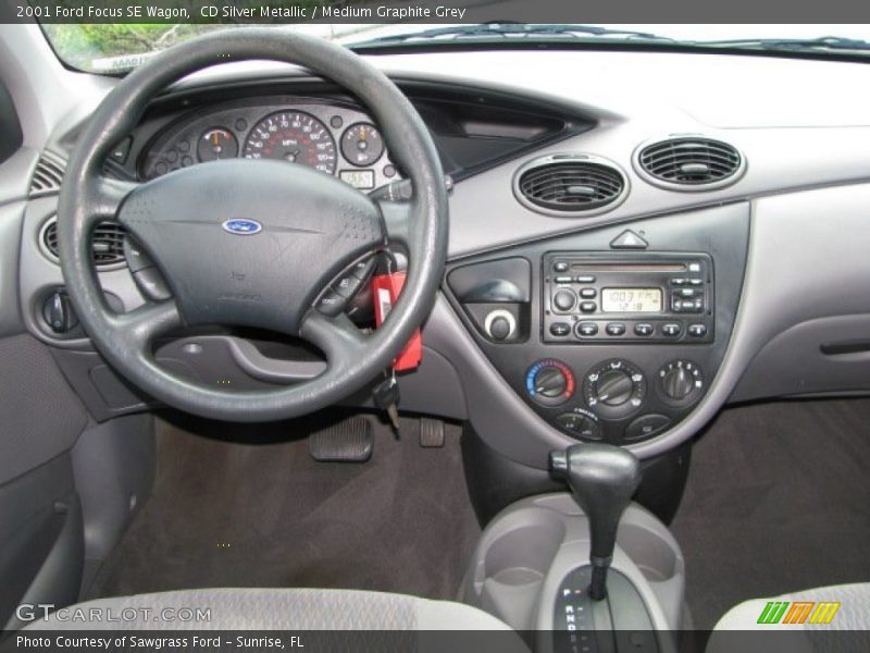 CD Silver Metallic / Medium Graphite Grey 2001 Ford Focus SE Wagon