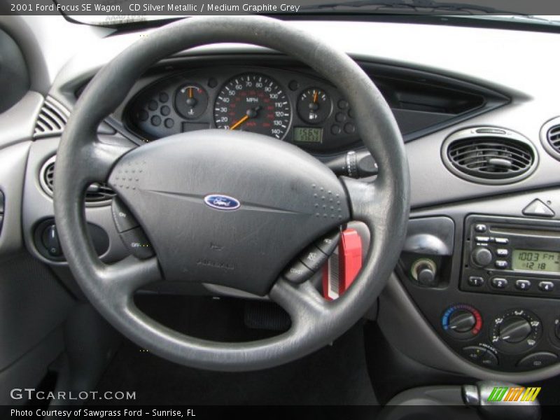 CD Silver Metallic / Medium Graphite Grey 2001 Ford Focus SE Wagon