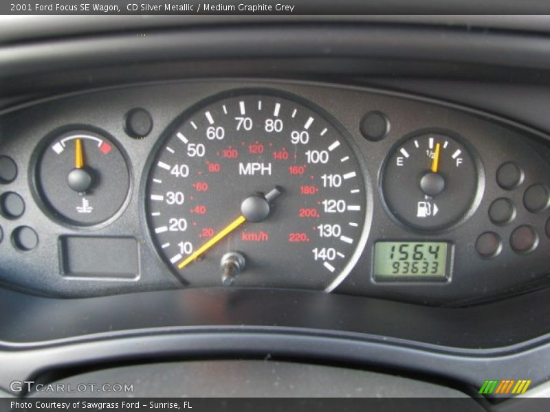 CD Silver Metallic / Medium Graphite Grey 2001 Ford Focus SE Wagon