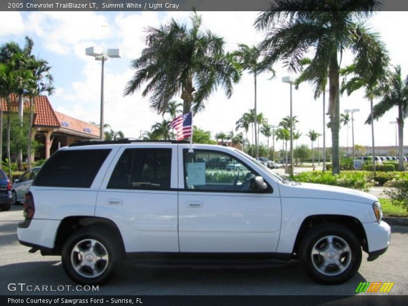 Summit White / Light Gray 2005 Chevrolet TrailBlazer LT