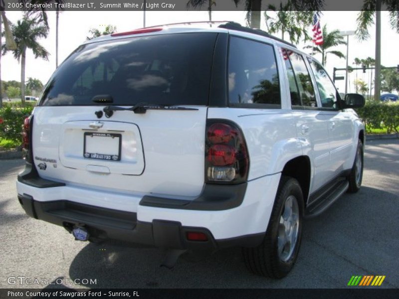 Summit White / Light Gray 2005 Chevrolet TrailBlazer LT