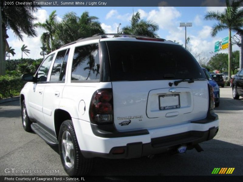 Summit White / Light Gray 2005 Chevrolet TrailBlazer LT