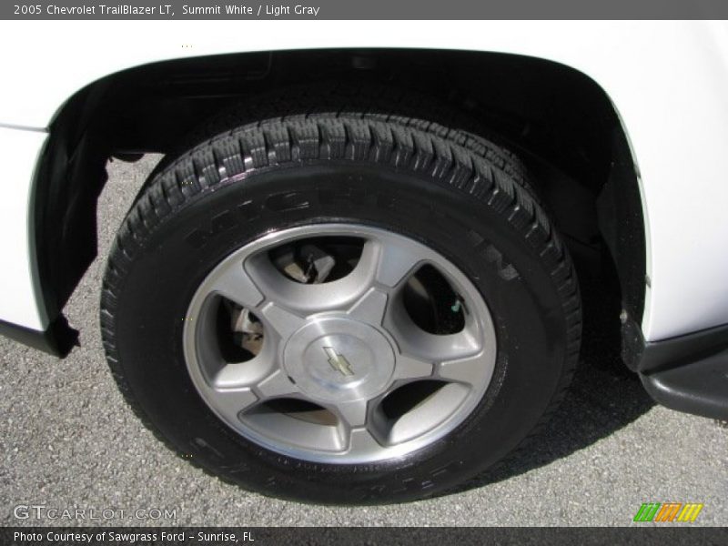 Summit White / Light Gray 2005 Chevrolet TrailBlazer LT