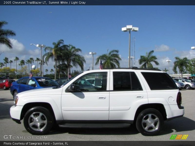 Summit White / Light Gray 2005 Chevrolet TrailBlazer LT