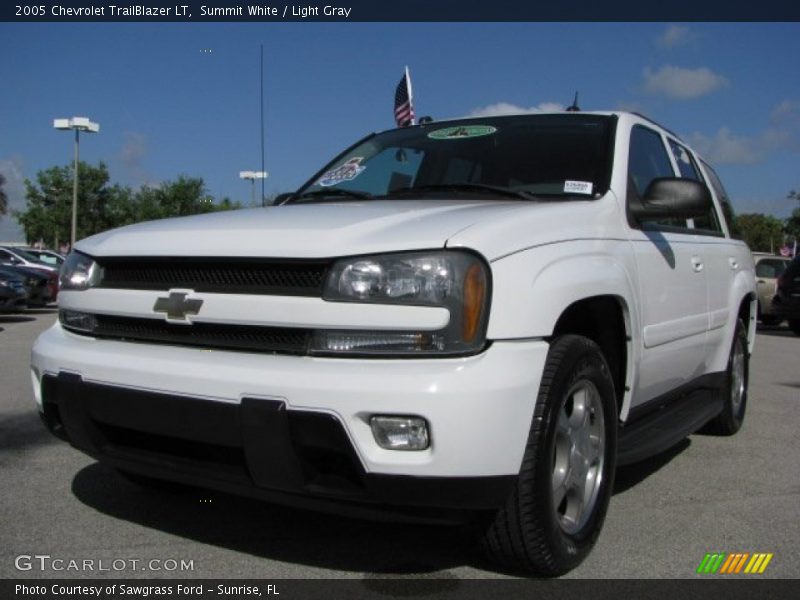 Summit White / Light Gray 2005 Chevrolet TrailBlazer LT