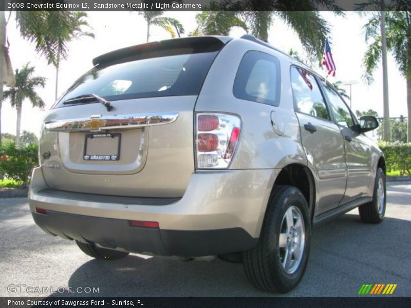 Sandstone Metallic / Light Cashmere 2008 Chevrolet Equinox LS