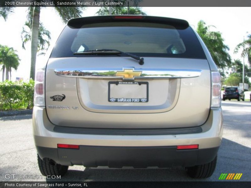 Sandstone Metallic / Light Cashmere 2008 Chevrolet Equinox LS