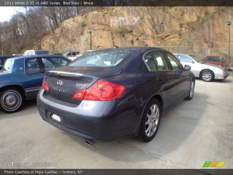 Blue Slate / Wheat 2011 Infiniti G 37 xS AWD Sedan