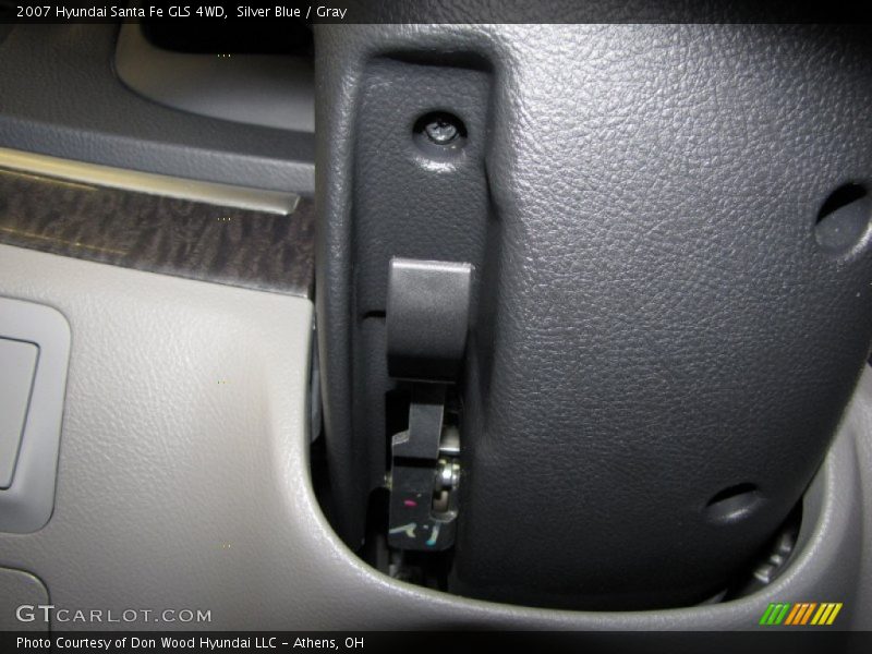 Silver Blue / Gray 2007 Hyundai Santa Fe GLS 4WD