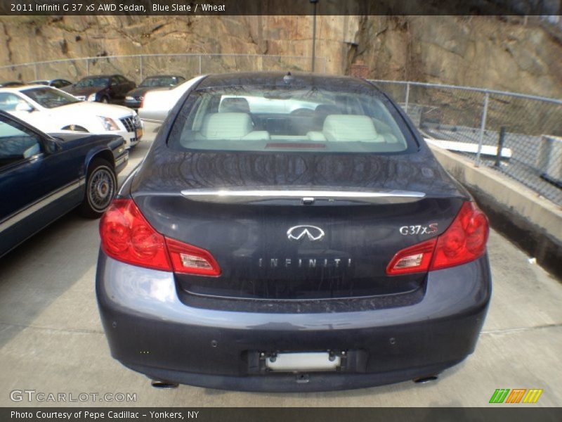 Blue Slate / Wheat 2011 Infiniti G 37 xS AWD Sedan