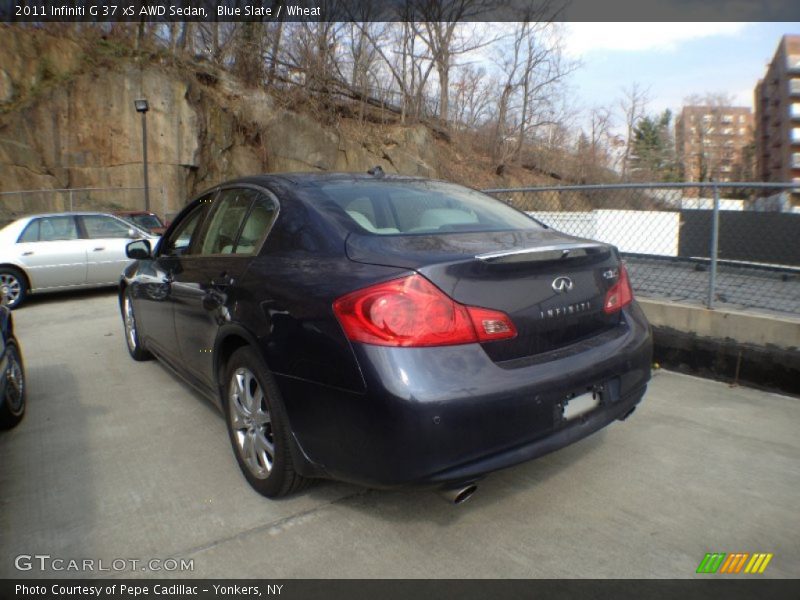 Blue Slate / Wheat 2011 Infiniti G 37 xS AWD Sedan