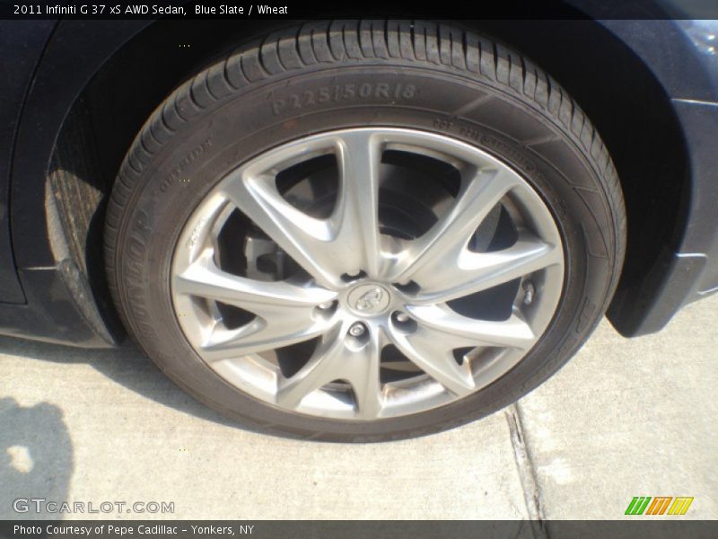 Blue Slate / Wheat 2011 Infiniti G 37 xS AWD Sedan