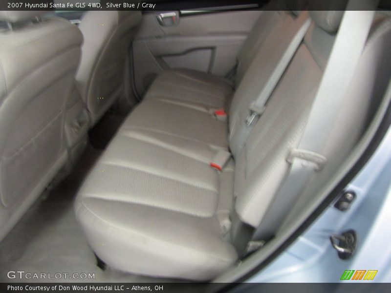 Silver Blue / Gray 2007 Hyundai Santa Fe GLS 4WD