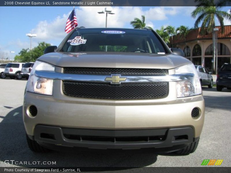 Sandstone Metallic / Light Cashmere 2008 Chevrolet Equinox LS