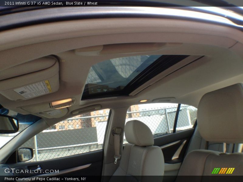 Blue Slate / Wheat 2011 Infiniti G 37 xS AWD Sedan