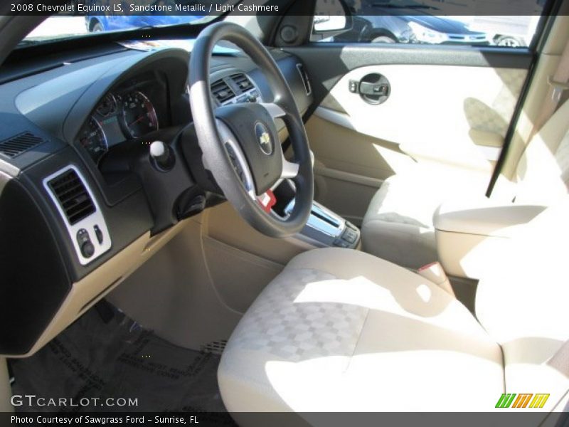 Sandstone Metallic / Light Cashmere 2008 Chevrolet Equinox LS