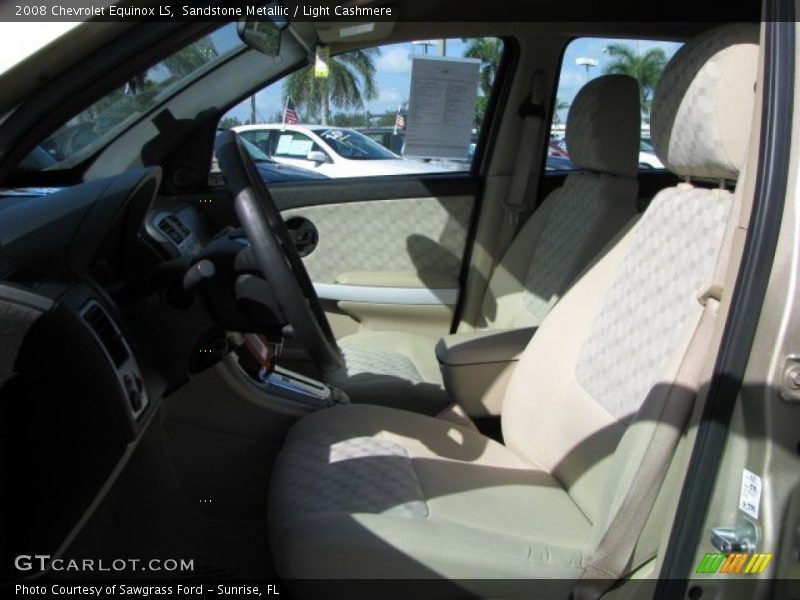 Sandstone Metallic / Light Cashmere 2008 Chevrolet Equinox LS