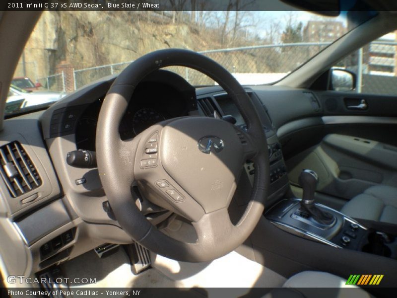 Blue Slate / Wheat 2011 Infiniti G 37 xS AWD Sedan